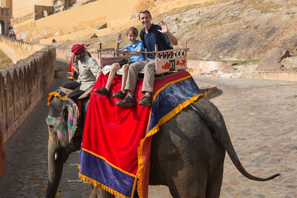 Elephant Riding at Amer Fort