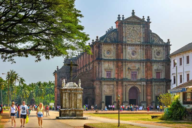 Basilica of Bom Jesus in Goa