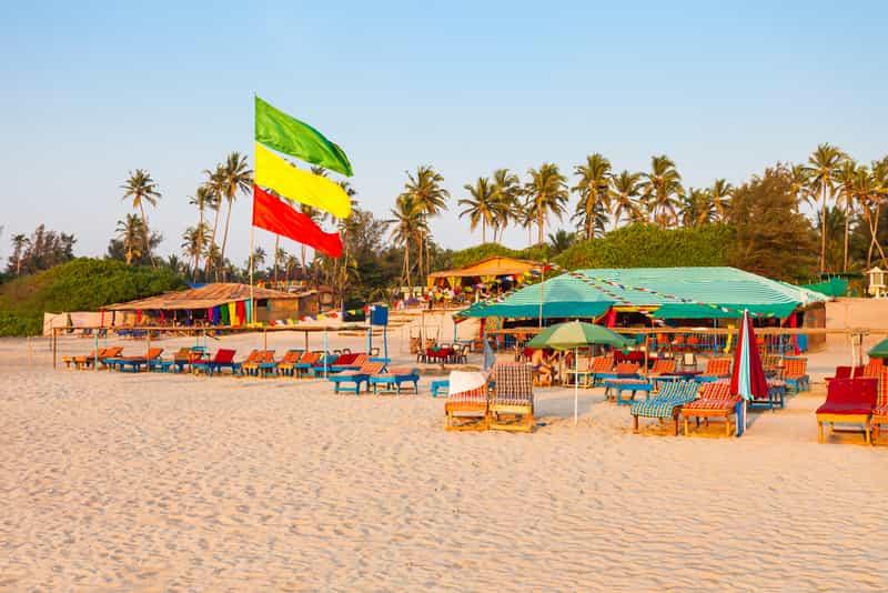 Arambol beach in North Goa