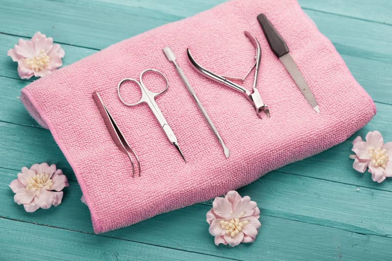 Manicure and pedicure kits