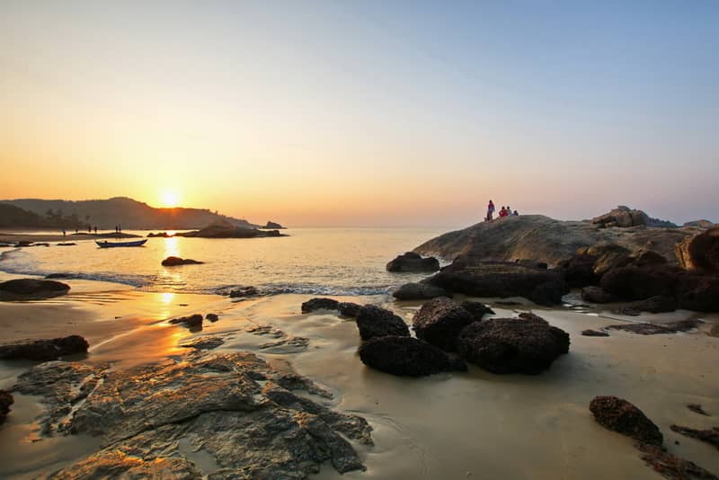 Om Beach in Gokarna