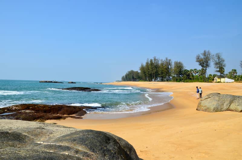 Rocky beach of Someshwar, Mangalore