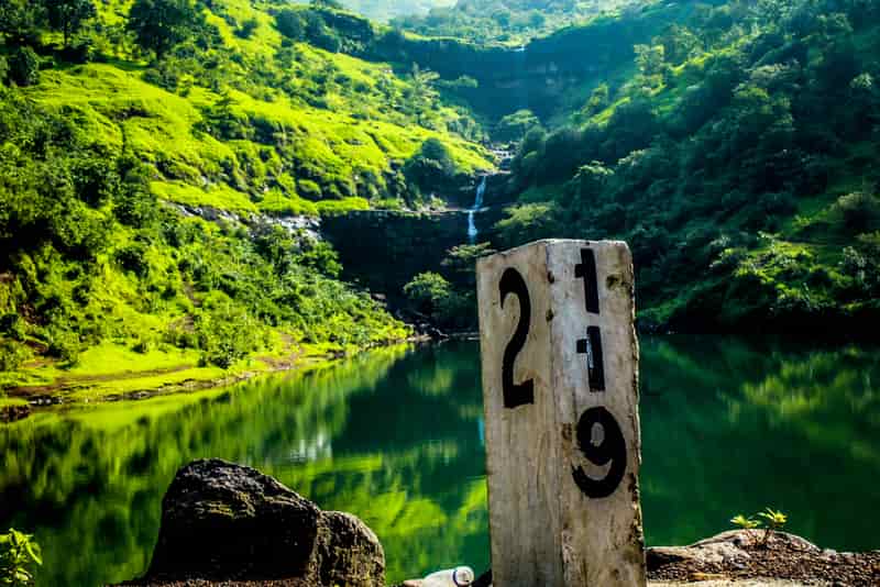 A small waterfall in Igatpuri