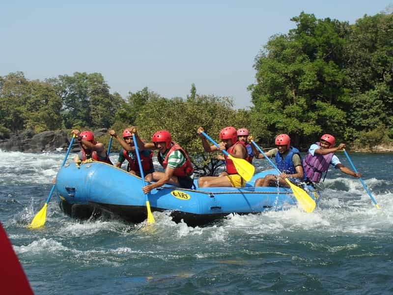 White water rafting at Kolad