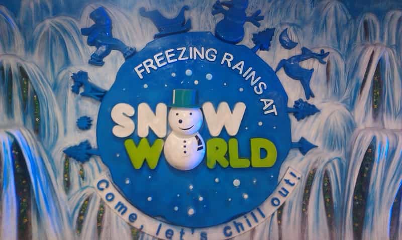 Ice Skating at Snow World