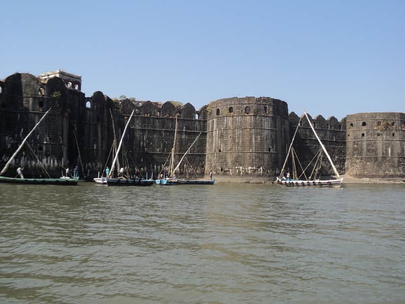 The Murud-Janjira fort is a must see for anyone visiting the Murud.