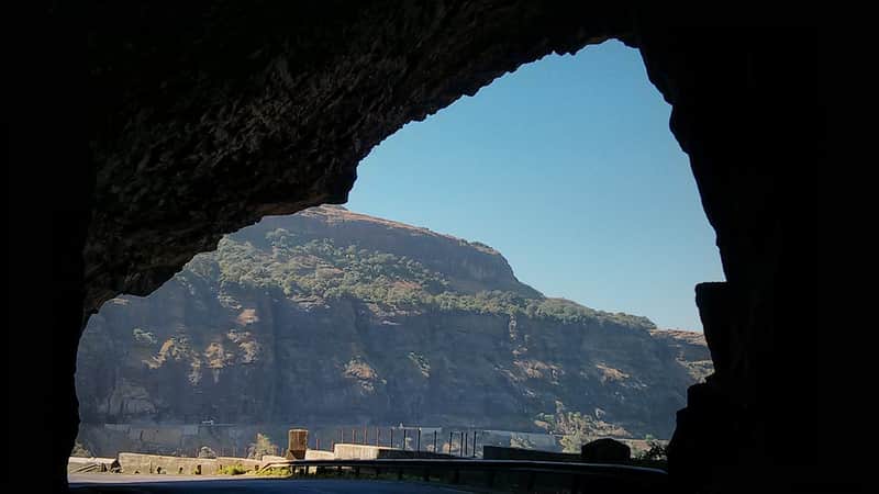 The ghat at the Malshej Ghat
