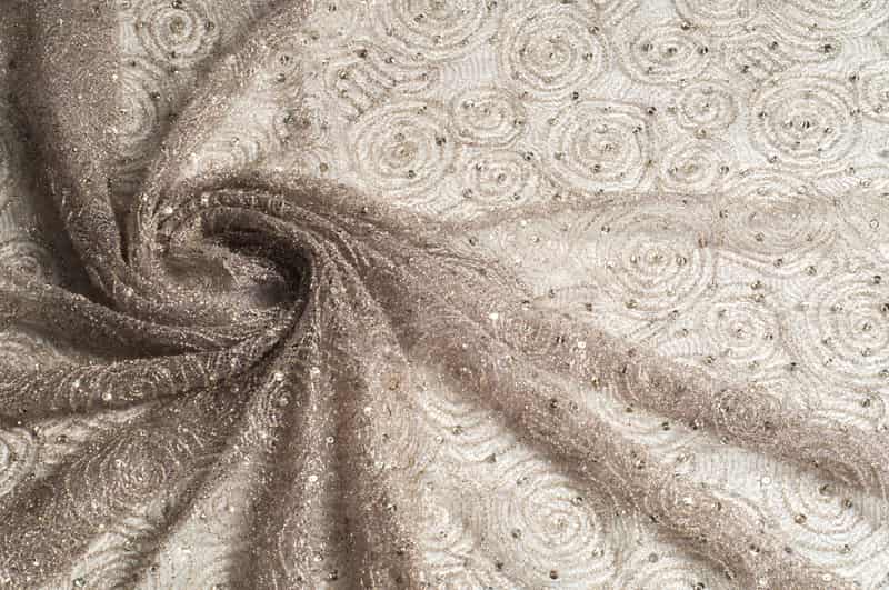 Beautiful, lace fabric at Jwalaheri Market