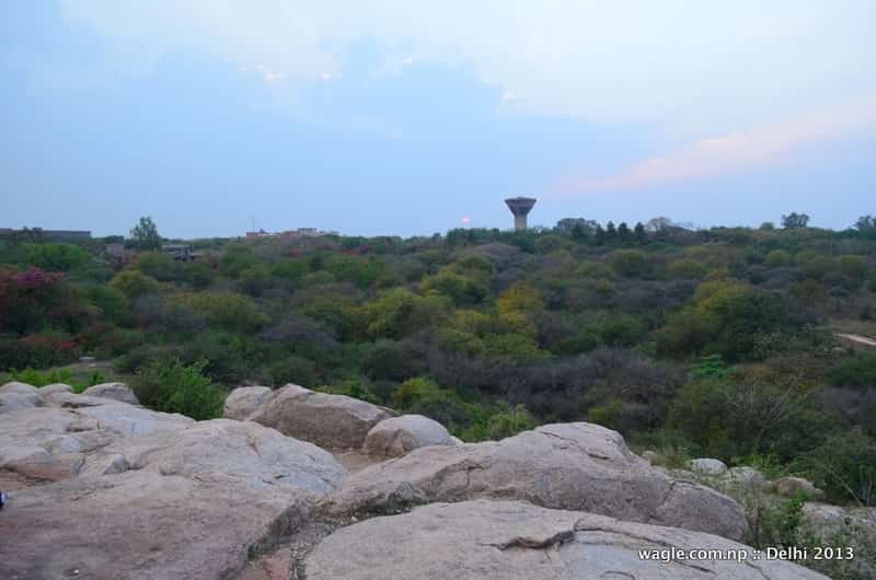 For a romantic view and experience, visit Parthasarathy Rock