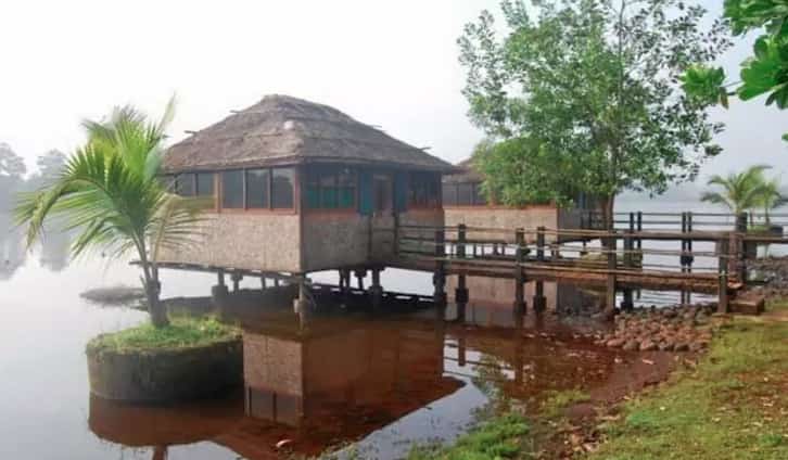 The beautiful cottages at Kolad