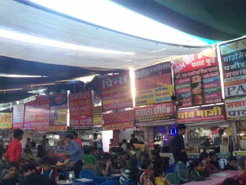 Street Food Stalls at at Sukhadia Circle
