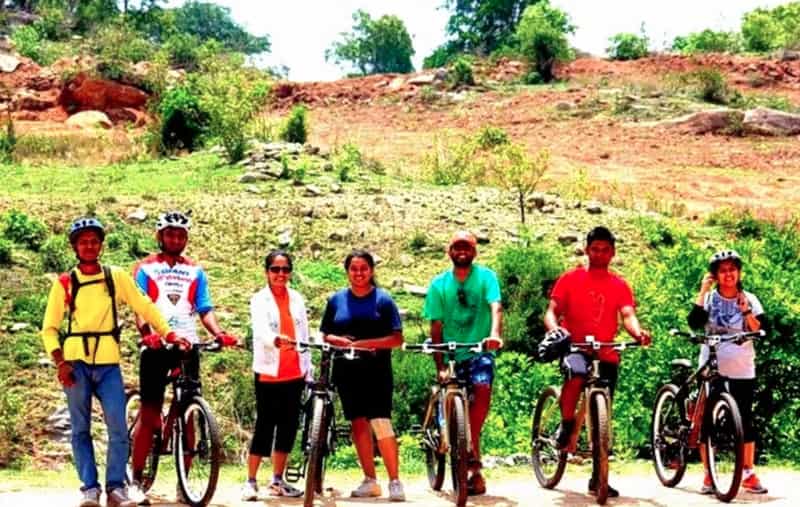 Cycling is a sought-after activity in Bidadi.