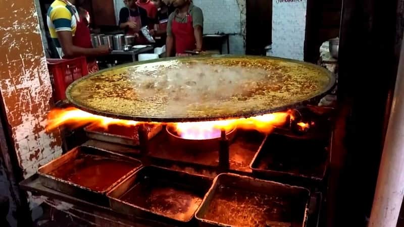 Delicious Street Food at Karol Bagh
