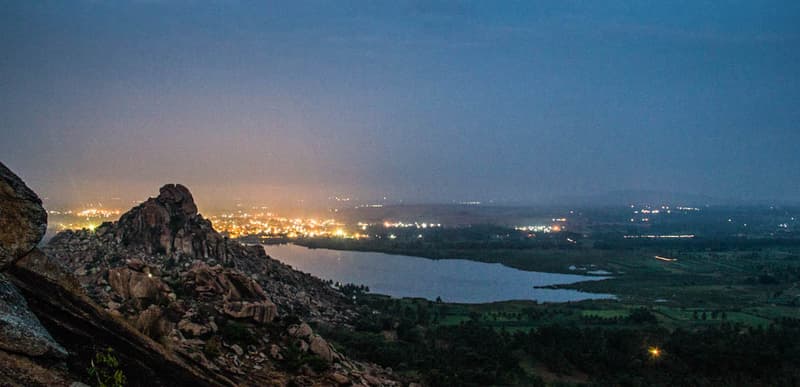 Kunti Betta looks fabulous at night