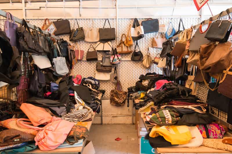 Natraj Market boasts of a good collection of women’s bags