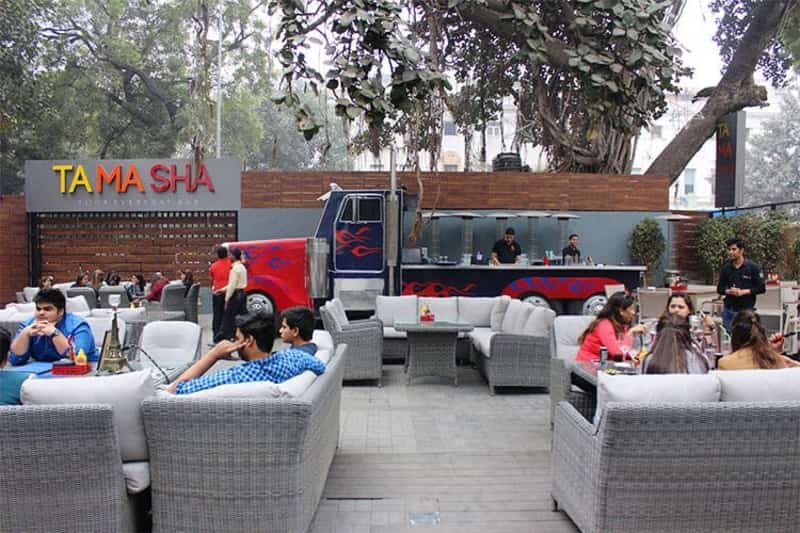 Tamasha is a fun open air hangout zone