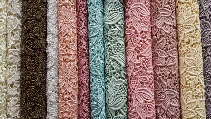 This stretch offers fabulous lace options perfect for wedding functions