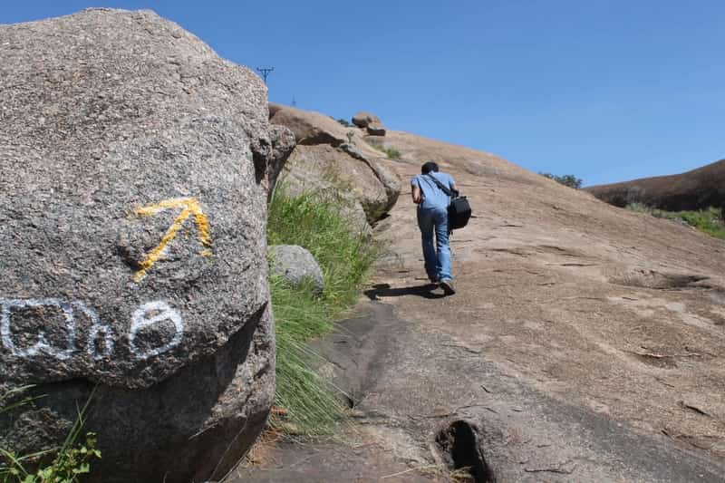 Trek on the largest monolith rock in India