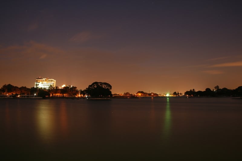 Visit Ulsoor Lake at sunset