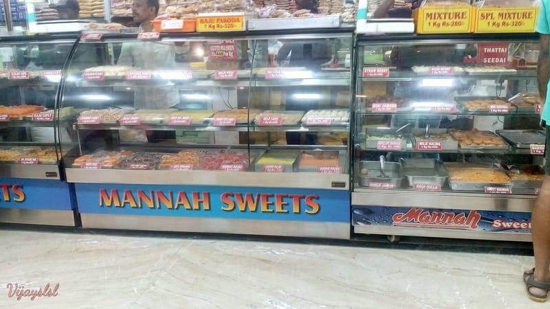 Attractively Arranged Sweetmeats at Mannah