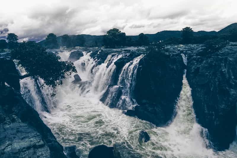 Hogenakkal Waterfalls at Dharmapuri