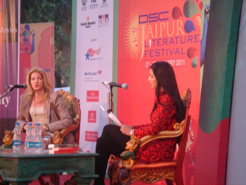 Jaipur Literature Festival in progress