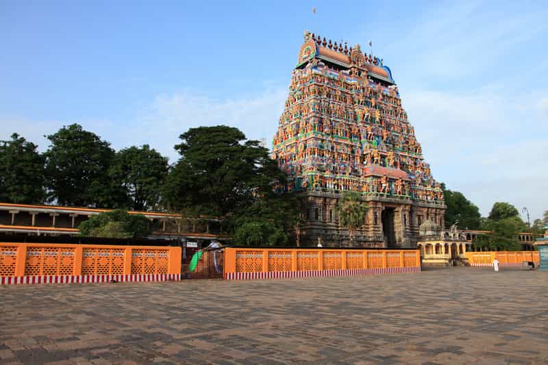 Major Tower of the Imposing Nataraja Temple