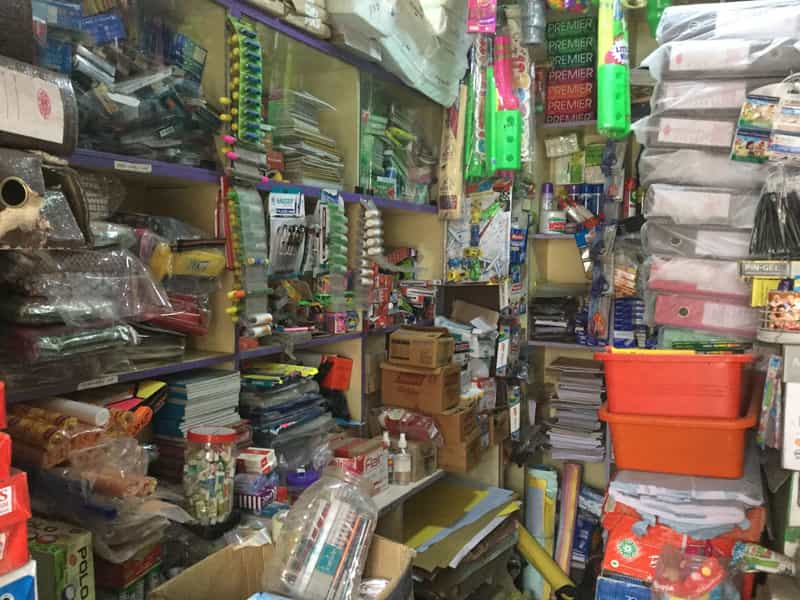 Stock at a Stationery Shop at Parry’s Corner