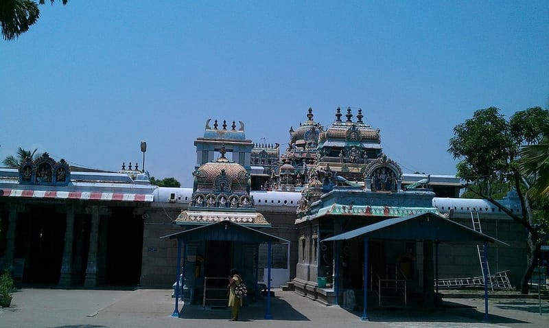The Beautiful Architecture of the Temple to Lord Marundeeswarar