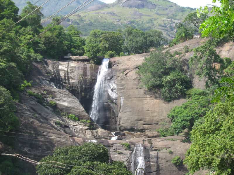 The Beautiful Falls at Kutralam