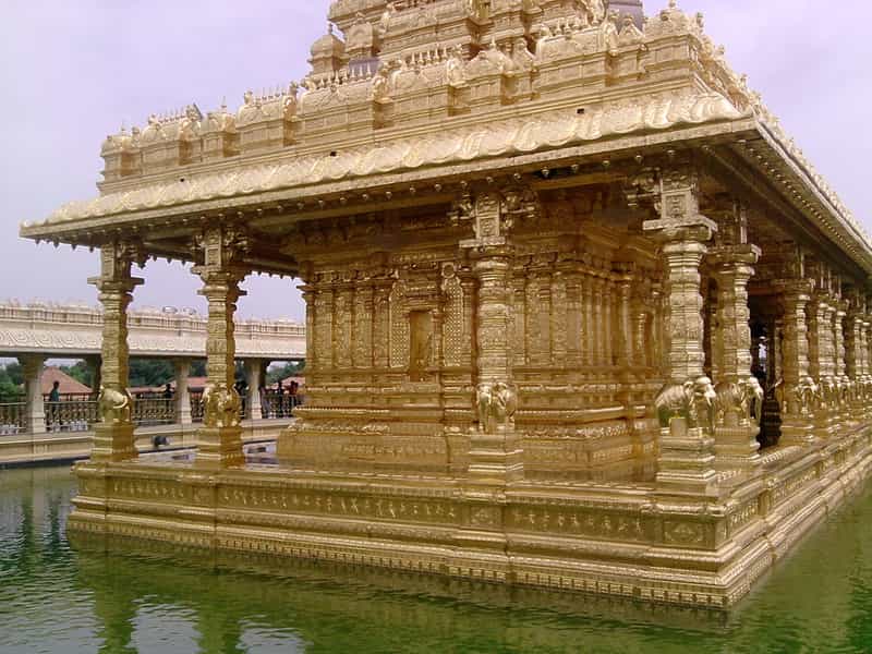 The Golden Temple in Vellore