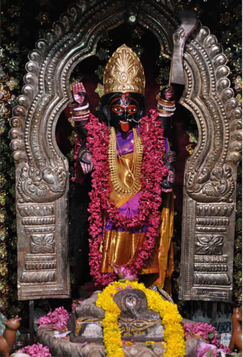 The Idol of Kali at Madras Kali Beri