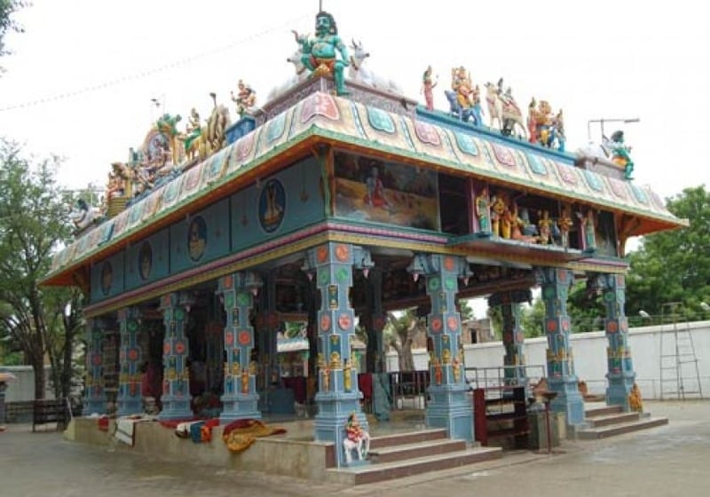 The Serene Premises of the Ramanadheswarar Temple at Porur