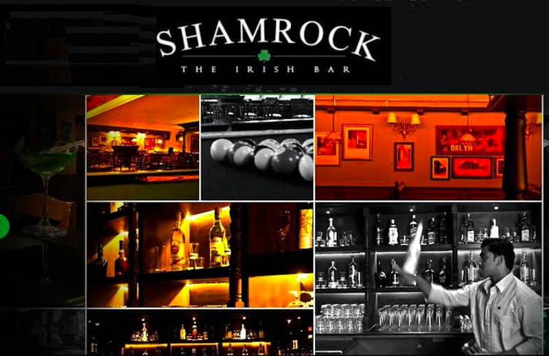 The Shamrock Irish Bar ambiance