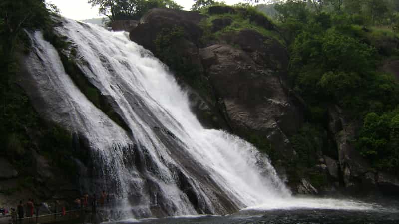 Waters of the Papanasam Falls with their medicinal properties