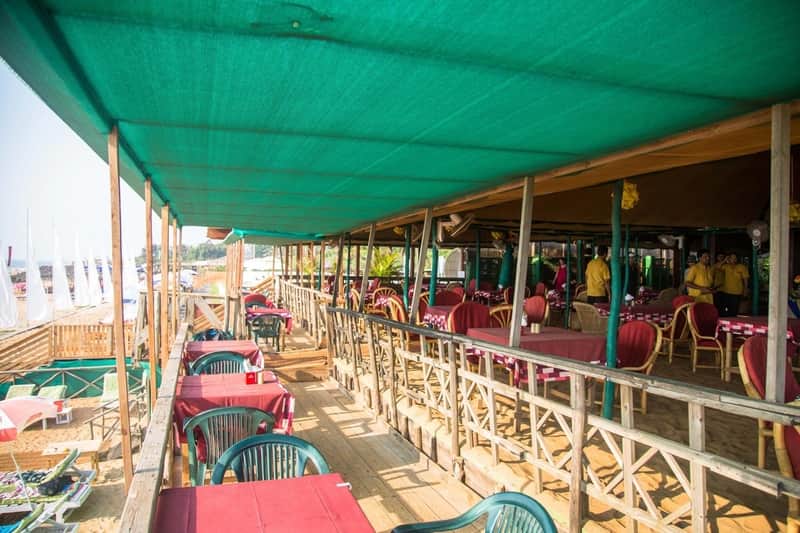A View of the Secret Oasis, Palm and Sands Restobar