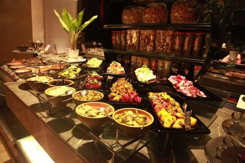A breakfast spread at Seasonal Taste