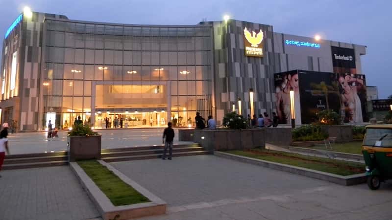  A popular mall in Bangalore