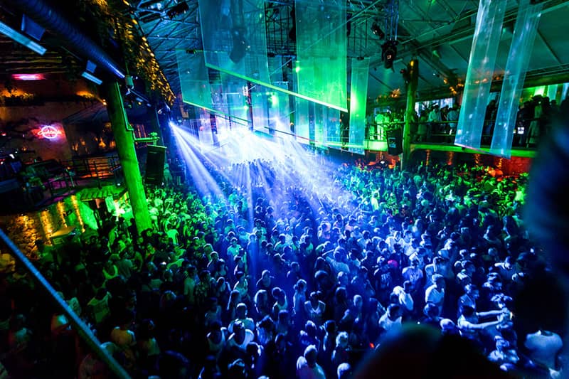 An iconic nightclub in Goa