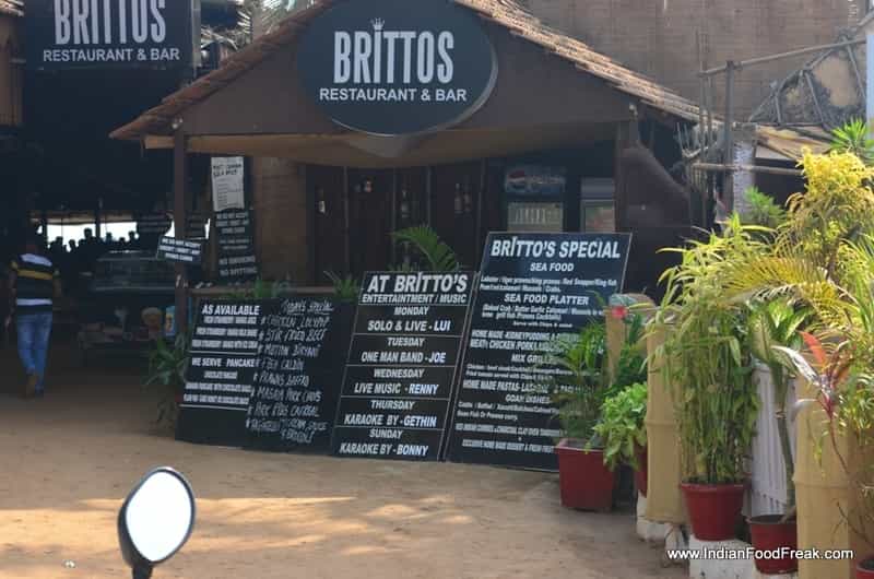 Britto’s is a famous bar in Goa