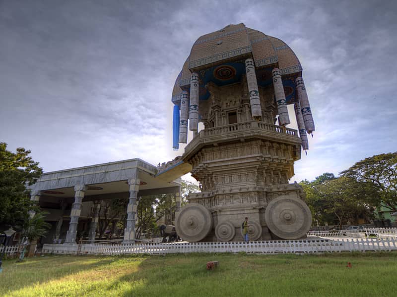 Chariot-shaped Monument at Valluvar Kottam