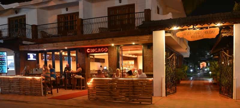 Chicago is a laid-back, relaxed bar in Candolim