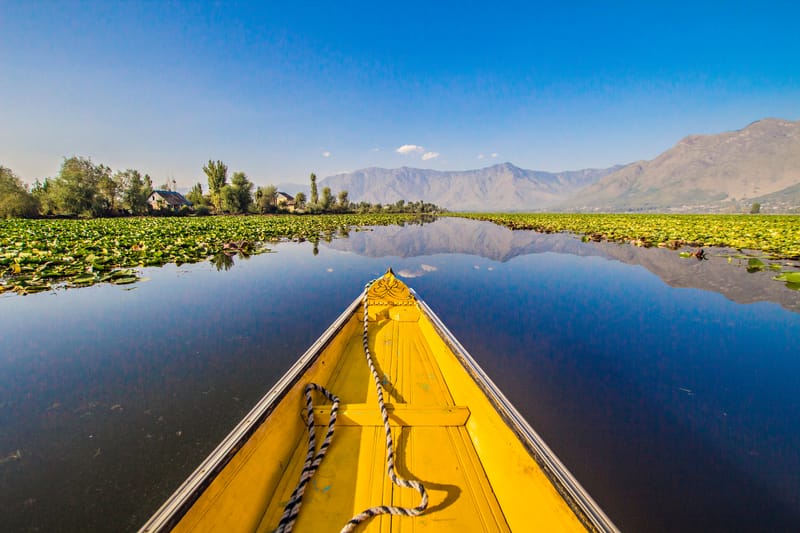 Dal Lake in Srinagar