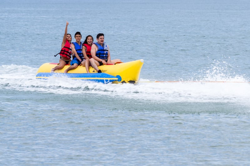Do try the water rides when visiting Goa