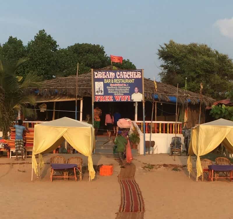Dream Catcher is located in Baga
