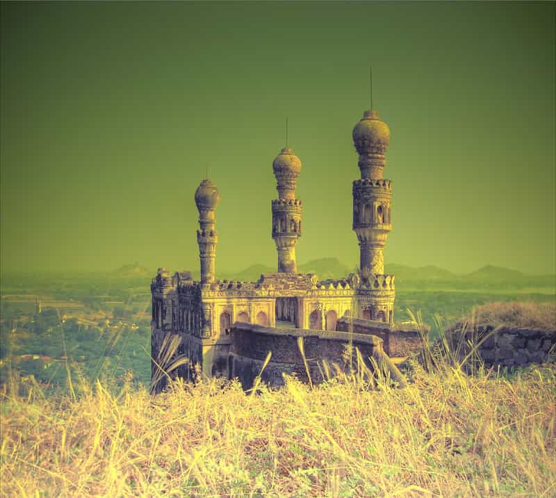 Elgandal Fort with its Three Towers