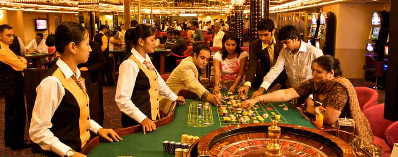 Enjoy a game of poker at a casino in Goa