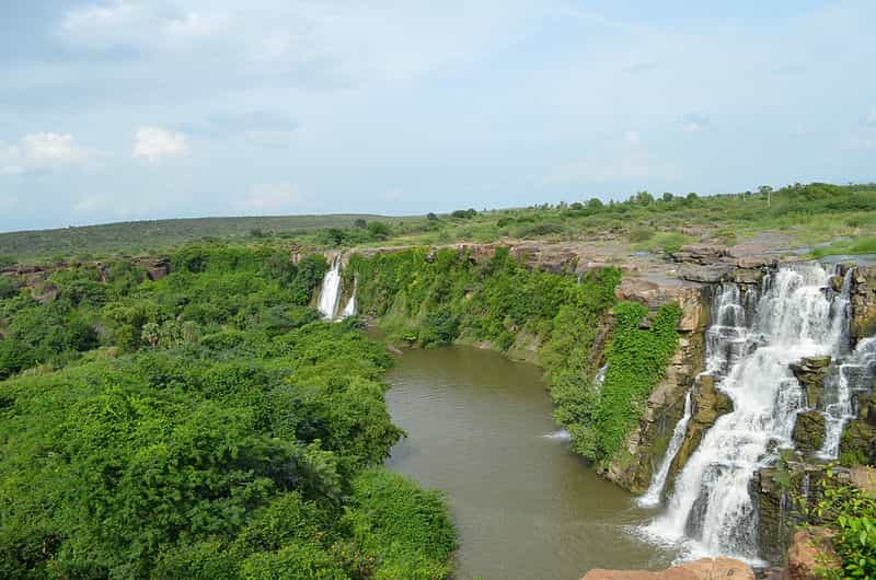 Ethipothala Waterfalls near Nagarjuna Sagar