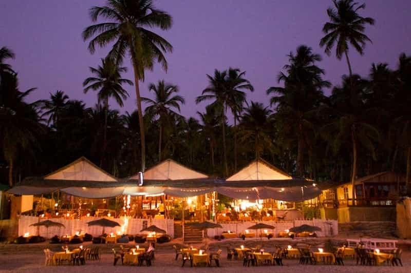 Palolem offers a great nightlife experience