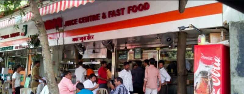The Amar Juice Centre is famous in Mumbai